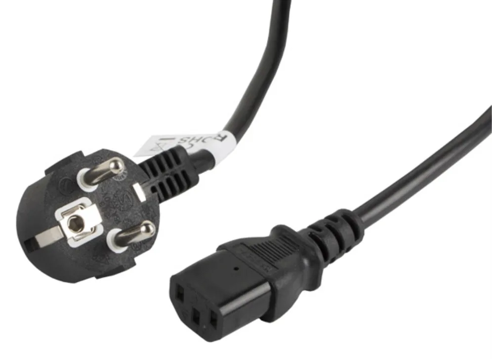 Cable de alimentacion lanberg schuko cee 7 - 7 a iec320 c13 3m