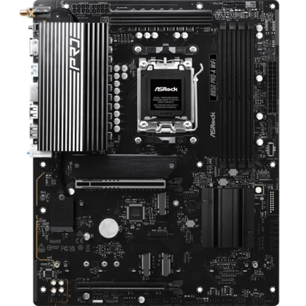 Placa asrock b850 pro - a wifi am5 atx - 4x ddr5