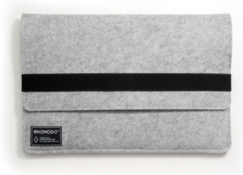 EKOMODO HR-003 maletines para portátil 33 cm (13") Funda Negro, Gris