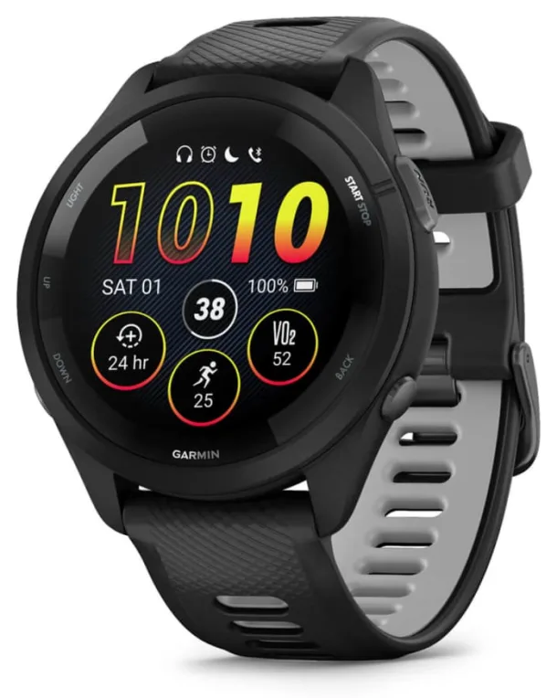 Smartwatch garmin forerunner 265 46mm negro gris