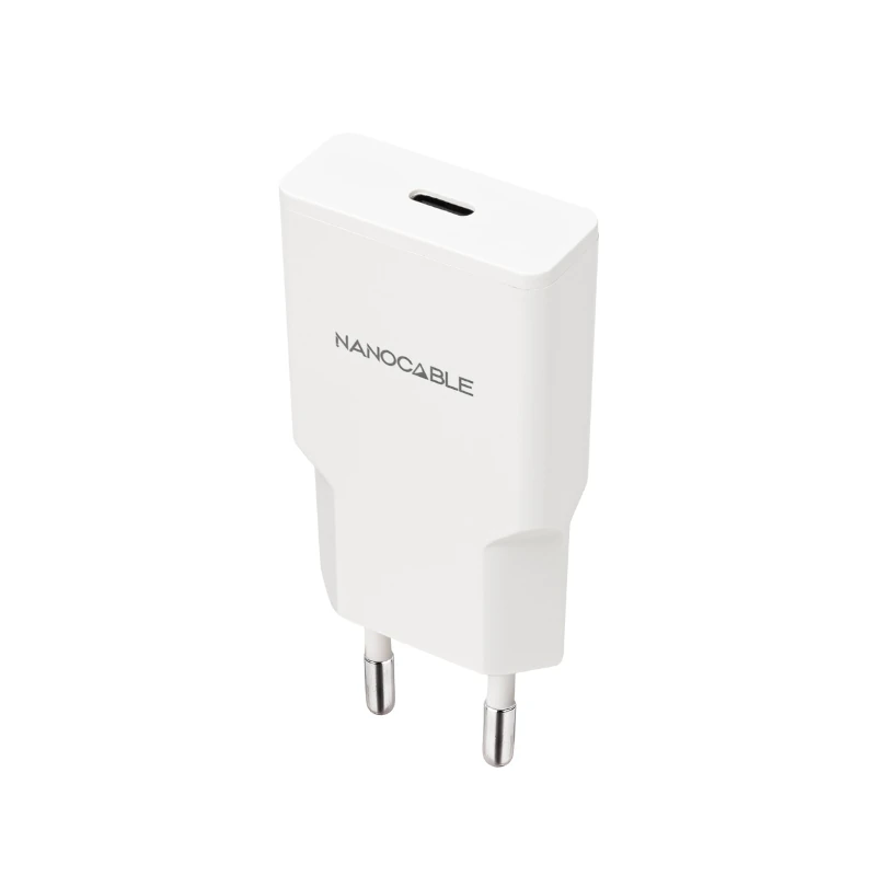 Nanocable Cargador USB-C-PD 30W Blanco
