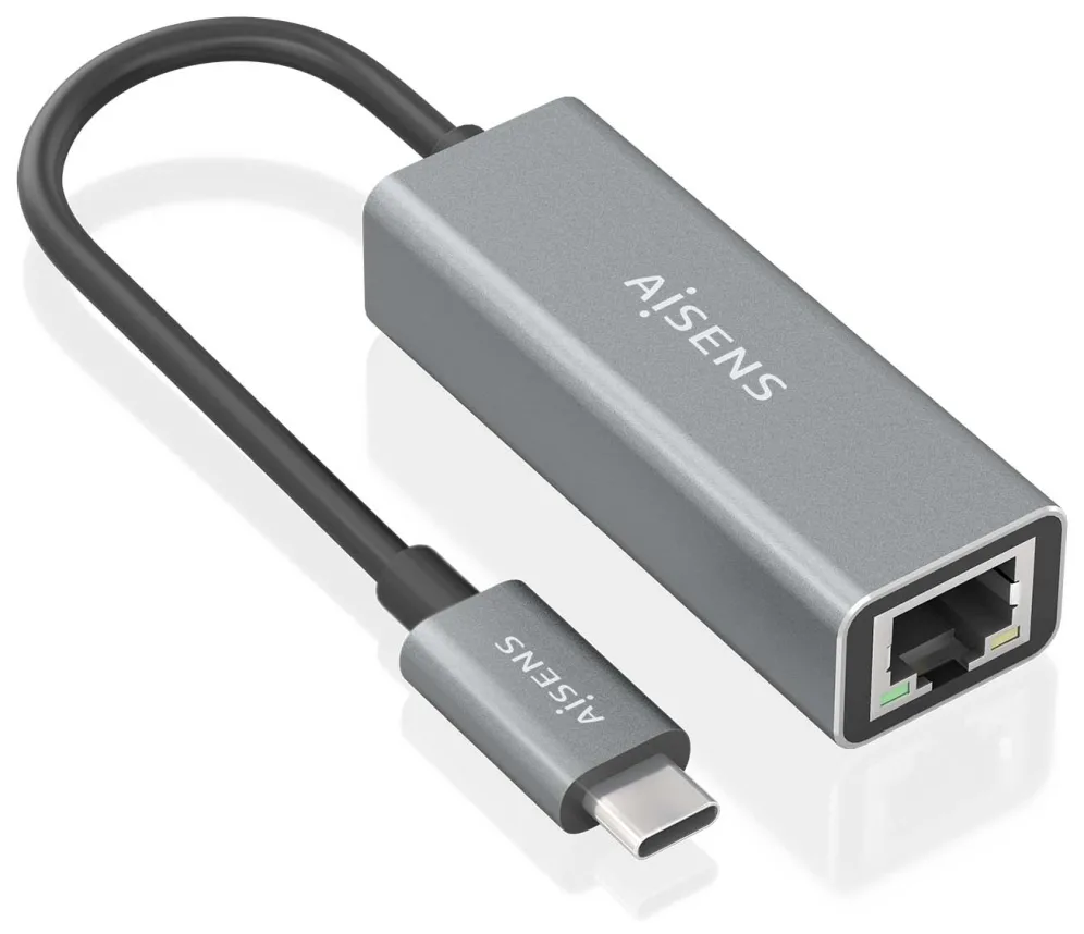 Adaptador USB 3.0 - RJ45 Aisens A109-0898/ 1000Mbps