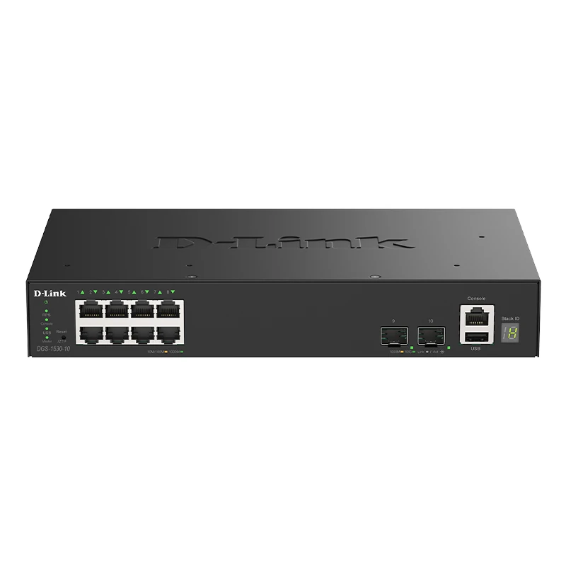 D-Link DGS-1530-10-E Switch 8xGb 2x10G SFP+