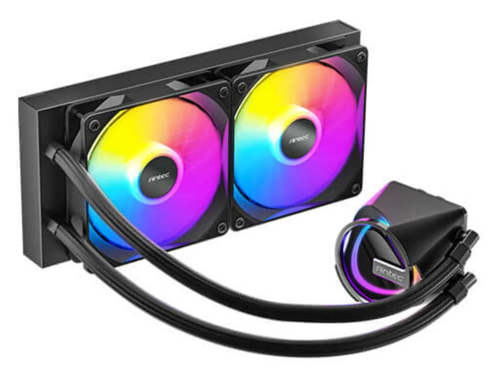 Antec Skeleton 240 Procesador Sistema de refrigeración líquida todo en uno 12 cm Negro