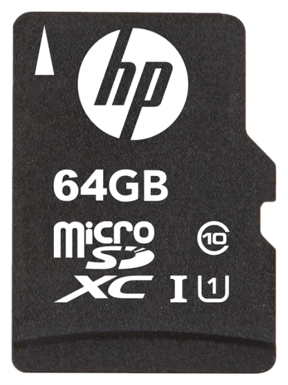 Tarjeta memoria micro secure digital sd hp 64gb class 10 u1