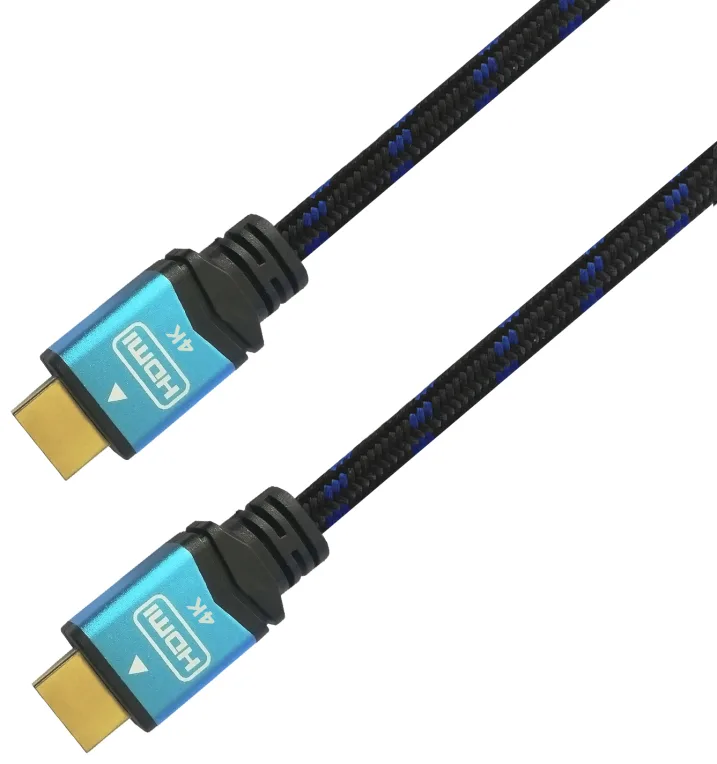 Cable HDMI 2.0 4K Aisens A120-0357/ HDMI Macho - HDMI Macho/ 2m/ Negro/ Azul