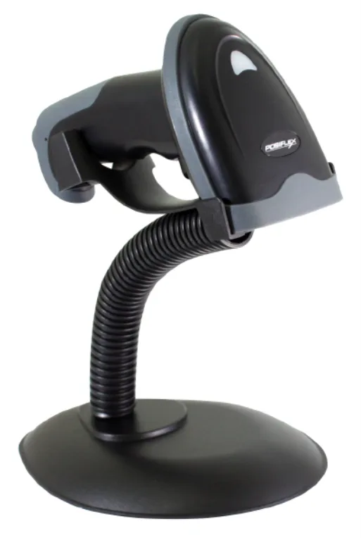 Posiflex LS-3000UN Lector de códigos de barras portátil 1D Laser Negro