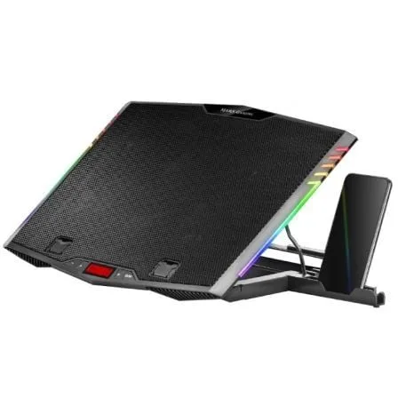 Base de refrigeracion mars gaming mnbc5 para portatil hasta 17.3 pulgadas