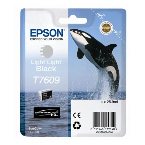 Cartucho tinta epson t760940 gris claro sc - p600 - orca