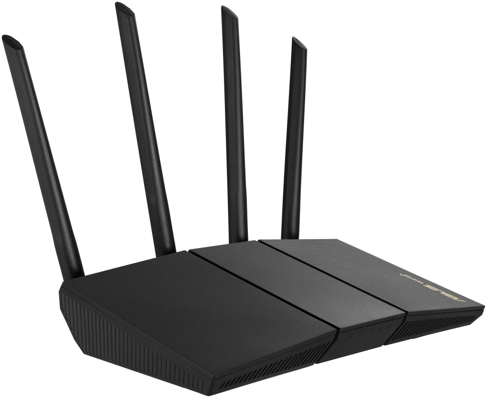 ASUS RT-AX57 router inalámbrico Gigabit Ethernet Doble banda (2,4 GHz / 5 GHz) Negro