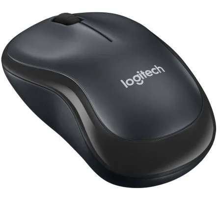 Mouse raton logitech m220 optico wireless inalambrico silent gris