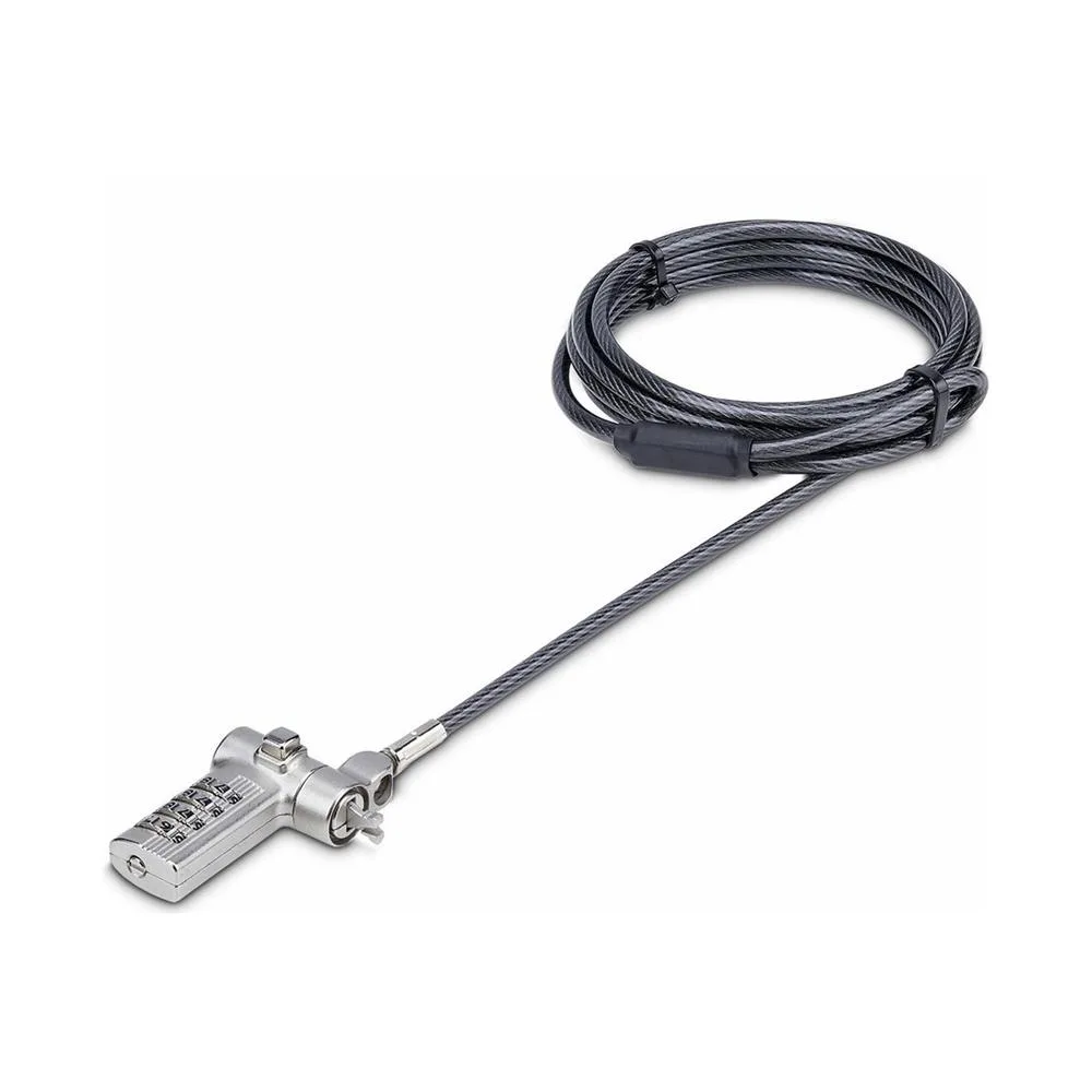 Cable seguridad startech combinacion para portatil 2m