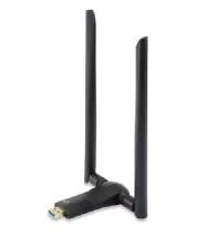 Adaptador wifi usb 3.0 dualband level one ac1200 300mb en 24ghz y 867mb en 5ghz usb 3.0 2 antenas desmontables
