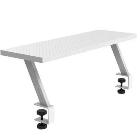 Soporte elevador mars gaming para monitor 60x20cm max 10kg blanco