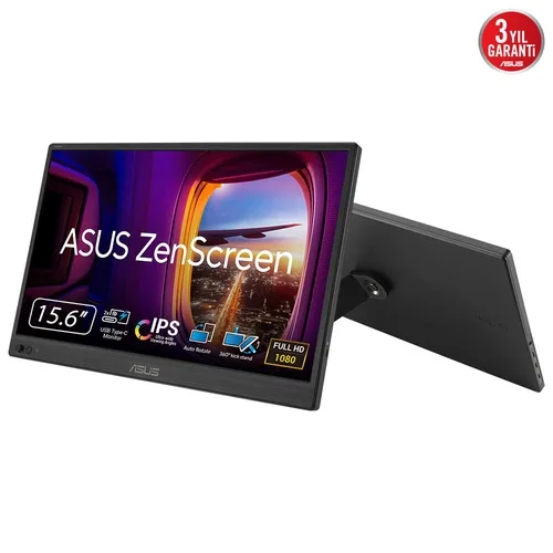 Monitor Portátil Asus ZenScreen MB169CK 15.6"/ Full HD/ Negro