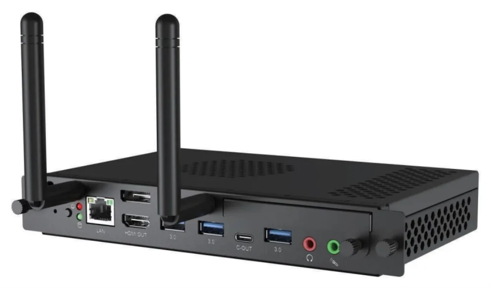 MAXHUB OPS72A-I5 PCs/estación de trabajo Intel® Core™ i5 16 GB DDR4-SDRAM 256 GB SSD Mini PC Negro
