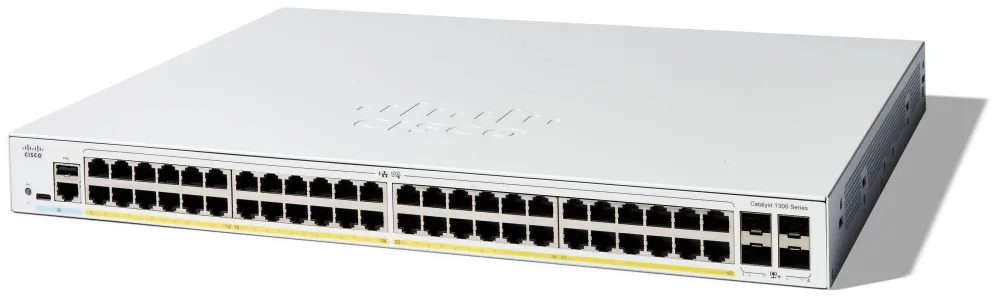 Cisco C1300-48FP-4X switch Gestionado L2/L3 Gigabit Ethernet (10/100/1000) Blanco