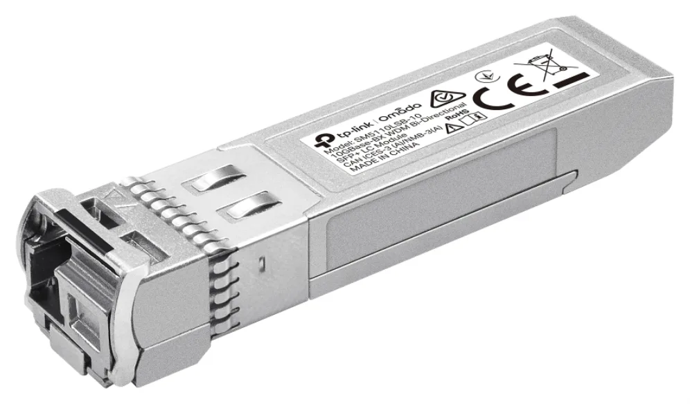 TP-Link Omada SM5110LSB-10 red modulo transceptor Fibra óptica 10312 Mbit/s SFP+