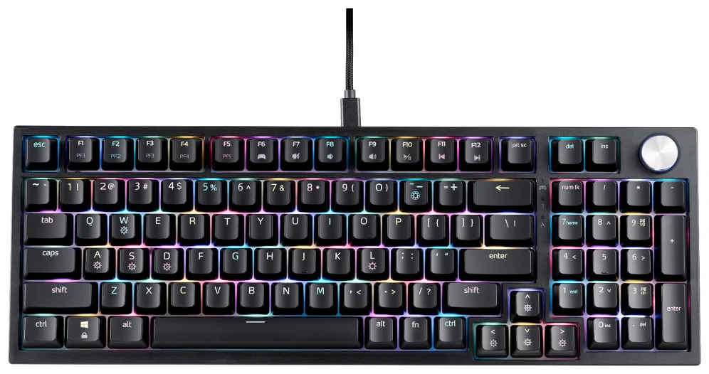 XPG SORCERER teclado Juego USB Español Negro