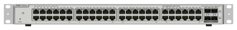 Ruijie Networks RG-NBS3200-48GT4XS switch Gestionado L2 Gigabit Ethernet (10/100/1000) Gris
