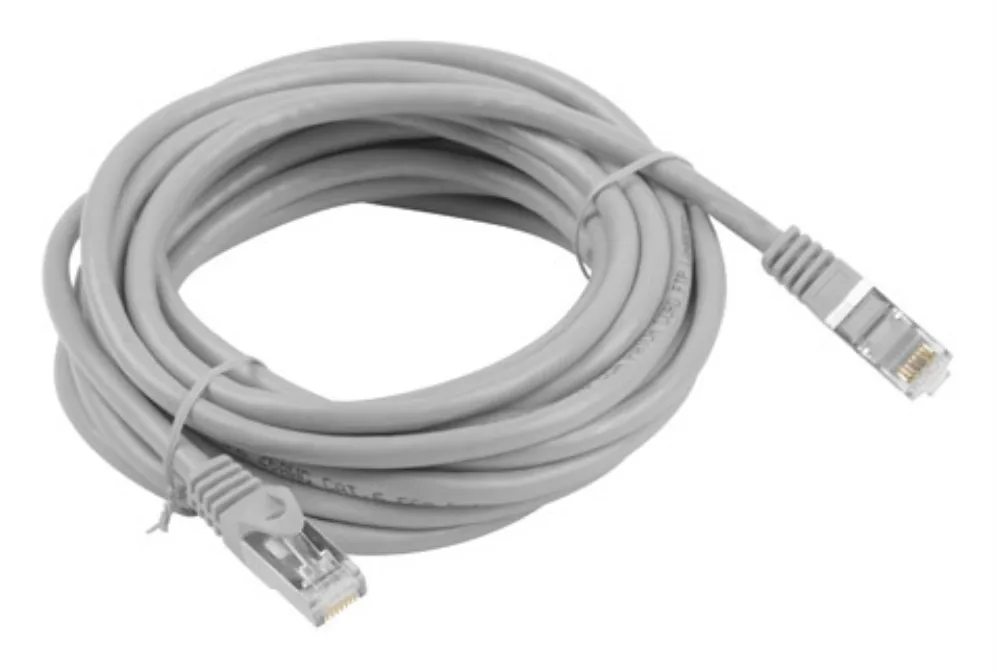 Cable red lanberg latiguillo cat.6 ftp 5m gris fluke passed