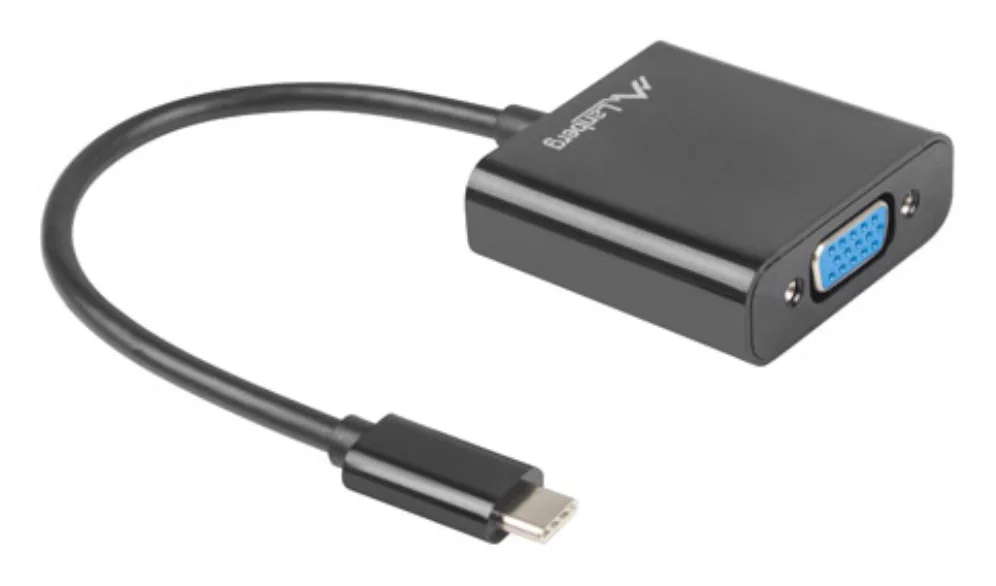 Adaptador lanberg usb 3.1 tipo c - vga hembra