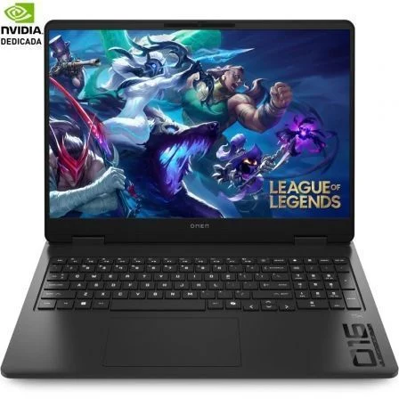 Portátil Gaming HP Omen 16-AP0020NS Ryzen AI 7-350/ 32GB/ 1TB SSD/ GeForce RTX 5060/ 16"/ Sin Sistema Operativo