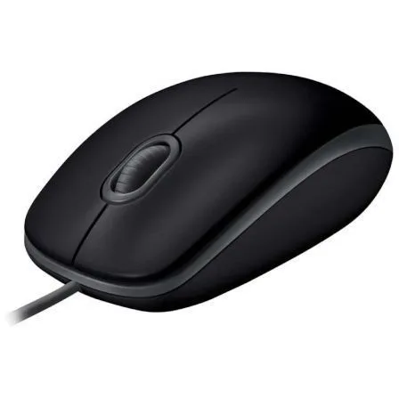 Mouse raton logitech b110 silent optico usb negro