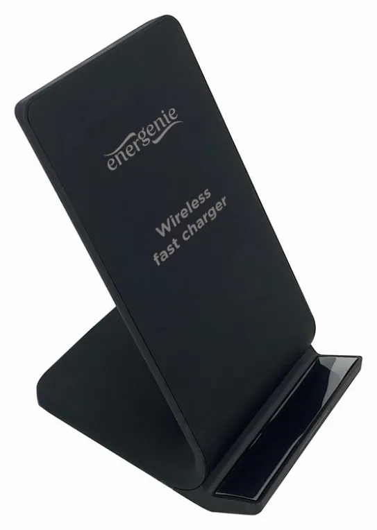 Gembird EG-WPC10-02 cargador de dispositivo móvil Smartphone Negro CC Cargador inalámbrico Interior