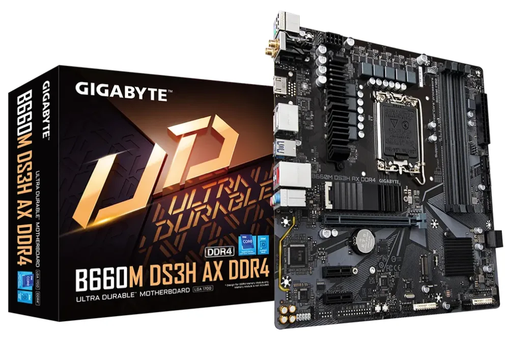 GIGABYTE B660M DS3H AX DDR4 placa base Intel B660 LGA 1700 micro ATX