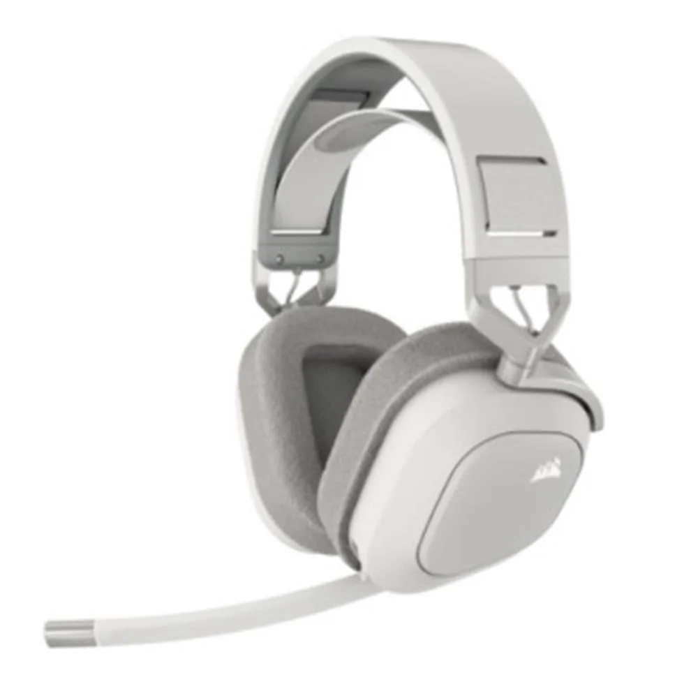 Auriculares gaming corsair hs80 max inalambrico blanco