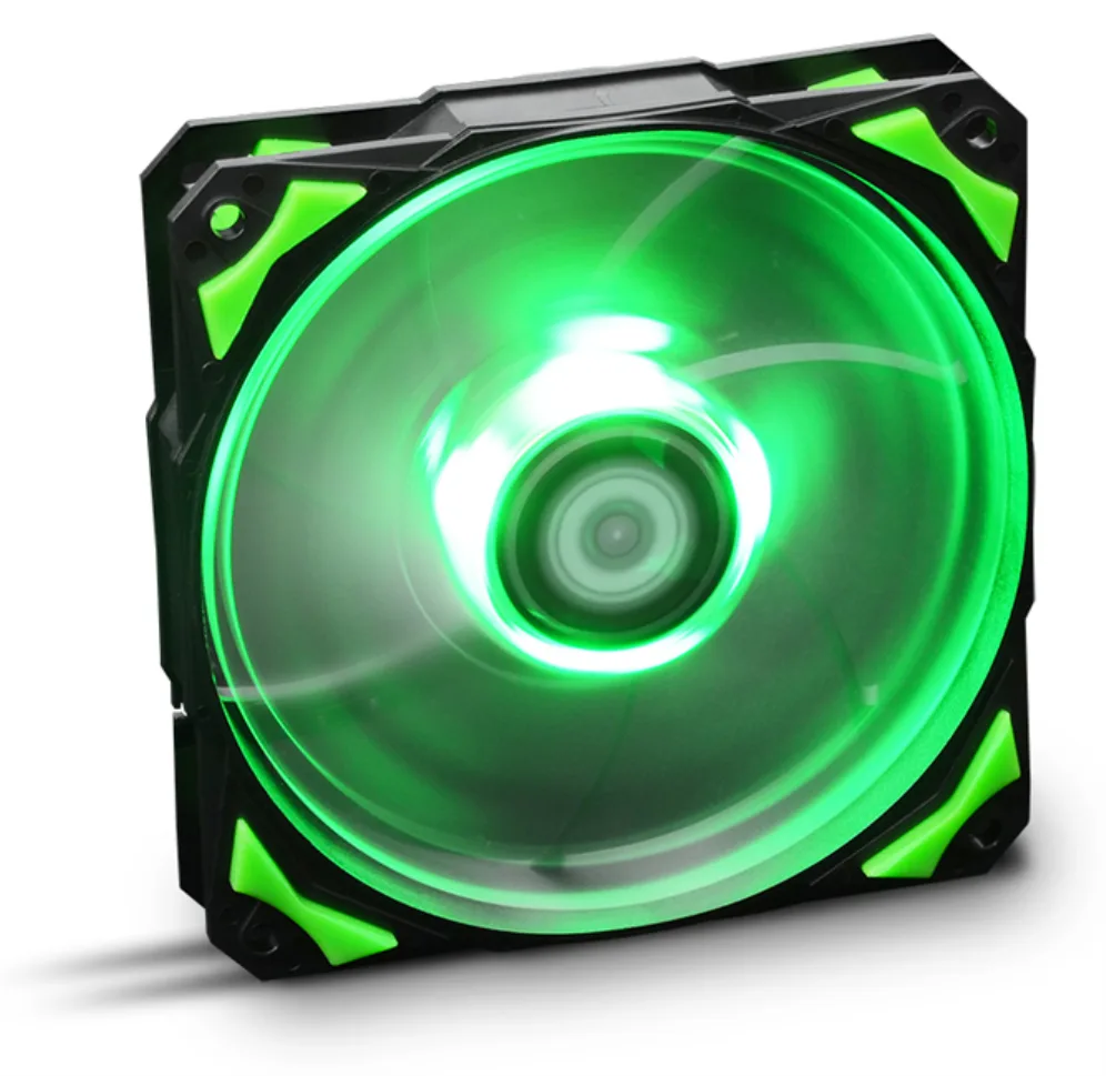 Ventilador Nox H-Fan Green/ 12cm/ Verde