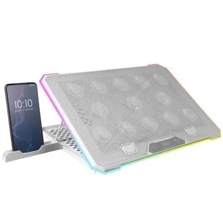 Base de refrigeracion mars gaming mnbc13w para portatil 17 pulgadas