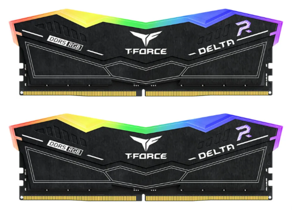 Team Group DELTA RGB FF3D516G6000HC38ADC01 módulo de memoria 16 GB 2 x 8 GB DDR5 48000 MT/s 288-pin DIMM ECC