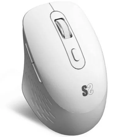 Raton inalambrico subblim curve ergo dual blanco