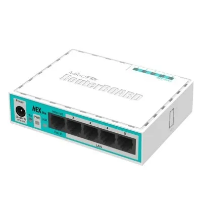MikroTik RB750r2 hEX lite Router 5x10-100 L4