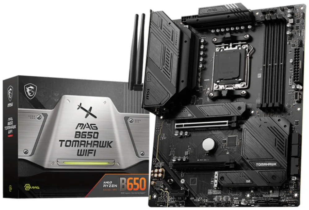 MSI MAG B650 Tomahawk WIFI AMD B650 Zócalo AM5 ATX