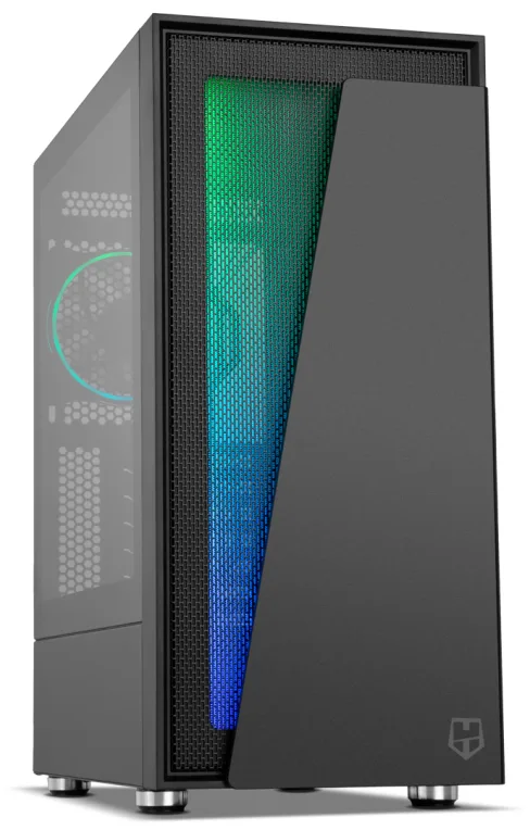 Caja ordenador gaming nox hummer blaster atx usb 2.0 usb 3.0 negra argb