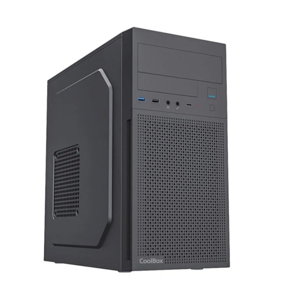 Caja ordenador coolbox m680 matx negra