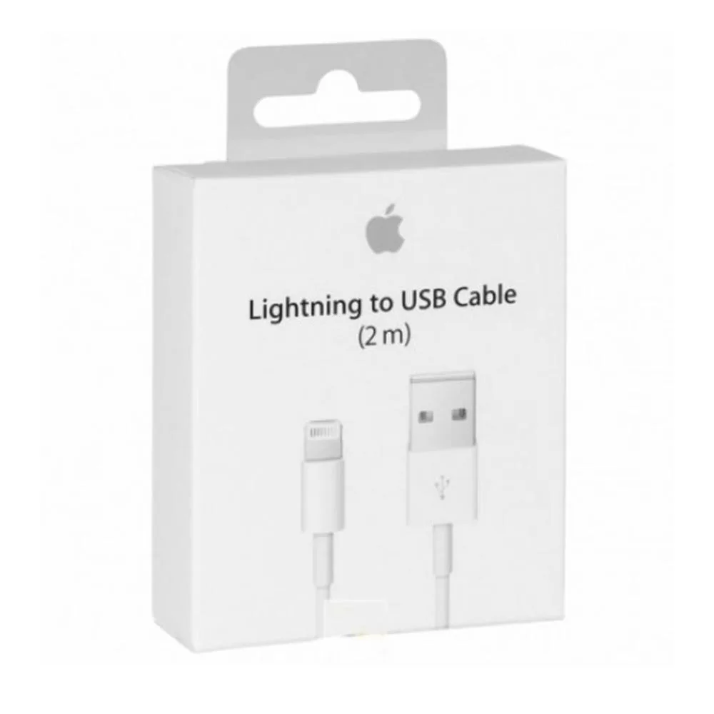 Adaptador apple lightning macho a usb macho 2m
