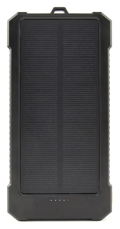 Gembird PB10-SOLAR-1 batería externa Polímero de litio 10000 mAh Negro