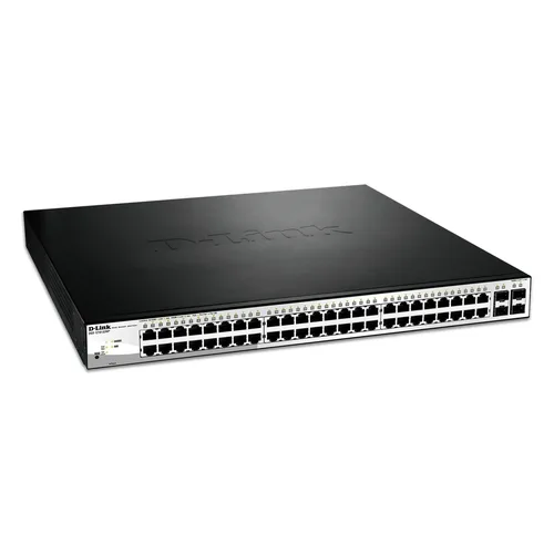 Switch Gestionable D-Link DGS-1210-52MP 52 Puertos/ RJ-45 10/100/1000 PoE/ SFP