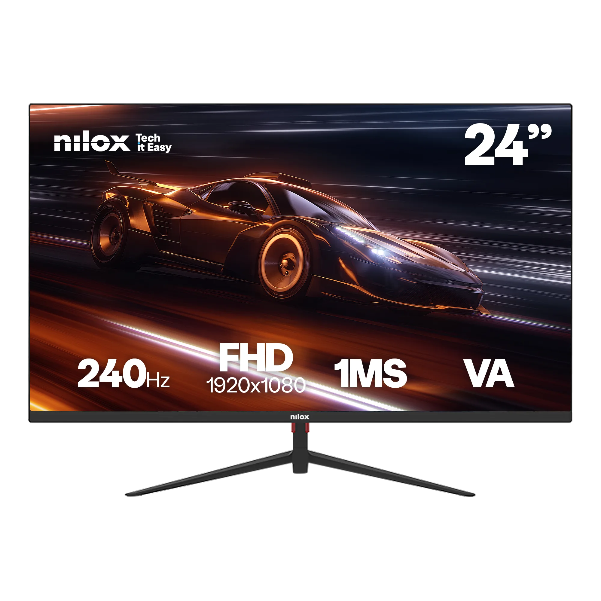 NILOX NXM24FHD2401 Monitor 24" VA 240HZ HDMI DP