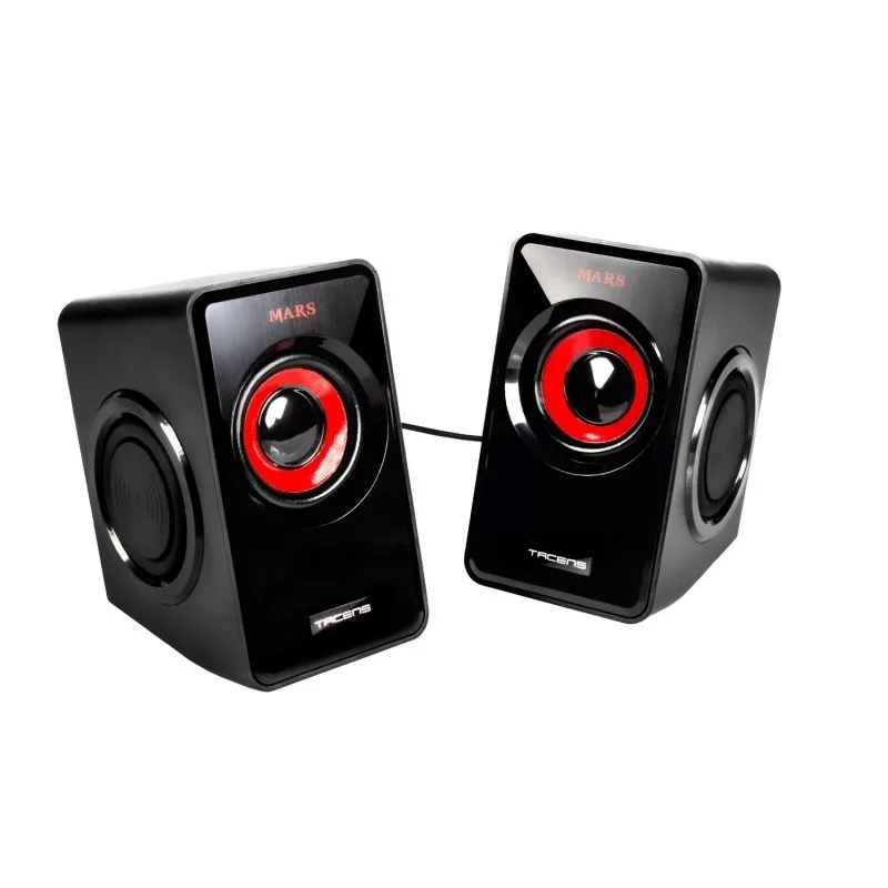 Mars Gaming Altavoces 2.0 MS1 negro-rojo
