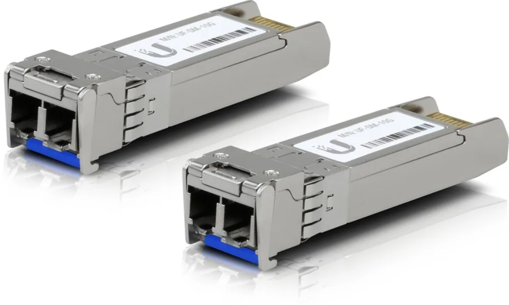 Ubiquiti UACC-OM-SM-10G-D-2 red modulo transceptor Fibra óptica 10000 Mbit/s SFP+ 1310 nm