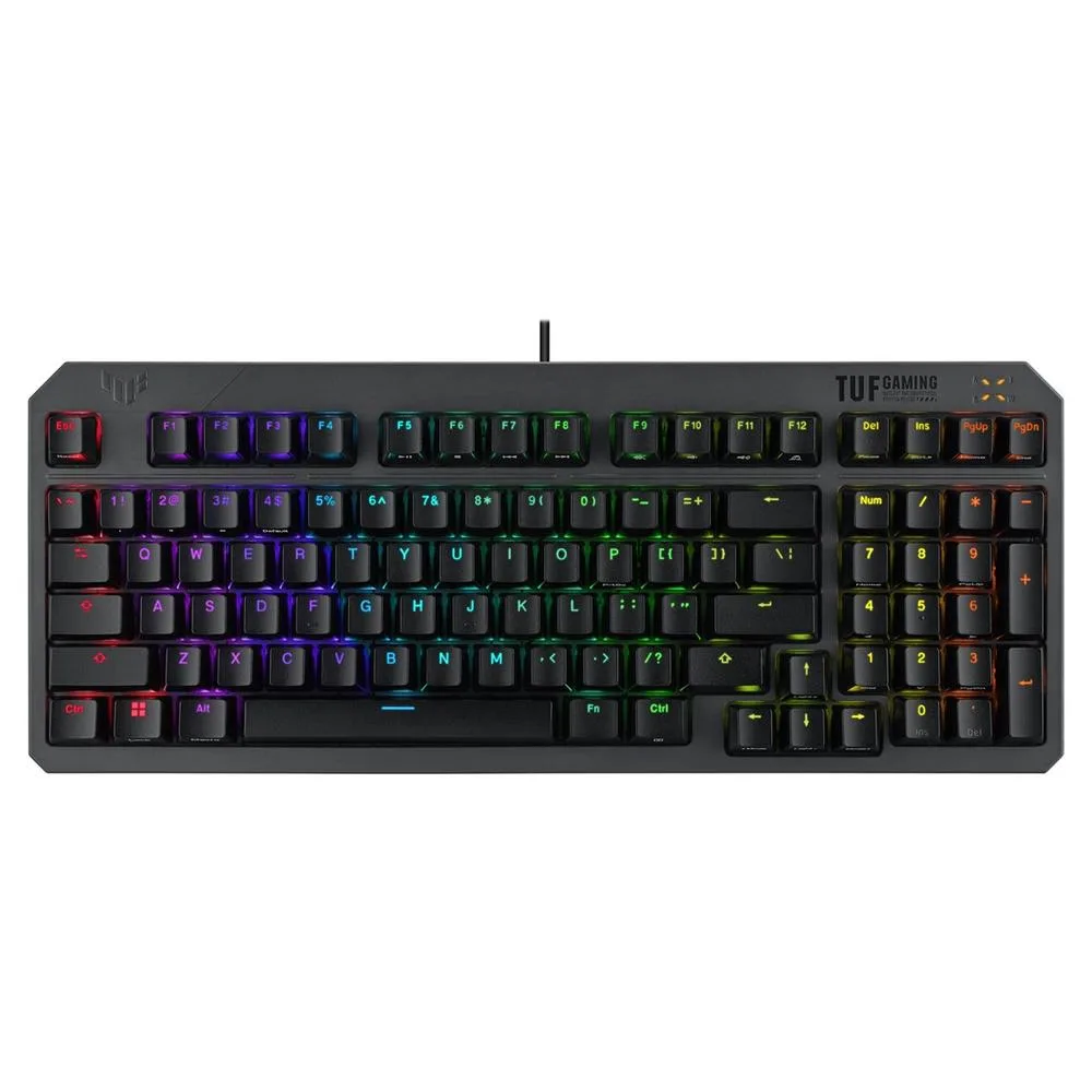 Teclado asus tuf gaming k3 gen ii rgb negro