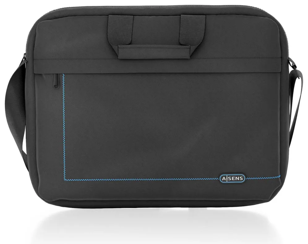 Maletín Aisens ASBG-BC022-BK para Portátiles hasta 15.6"/ Negro