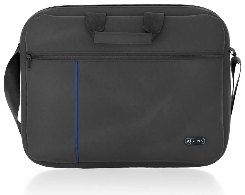 Maletín Aisens ASBG-BC021-BK para Portátiles hasta 15.6"/ Negro