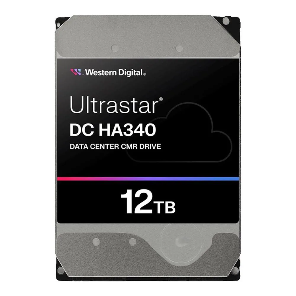 Disco duro interno hdd wd western digital ultrastar dc ha340 12tb 3.5 pulgadas sata 6gb - s 7200rpm 512mb