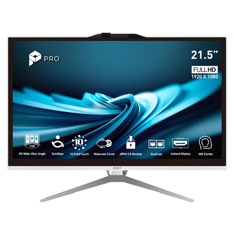 MSI Pro AP222T-606XEU i3-14100 8 512 DOS 22" tac.B